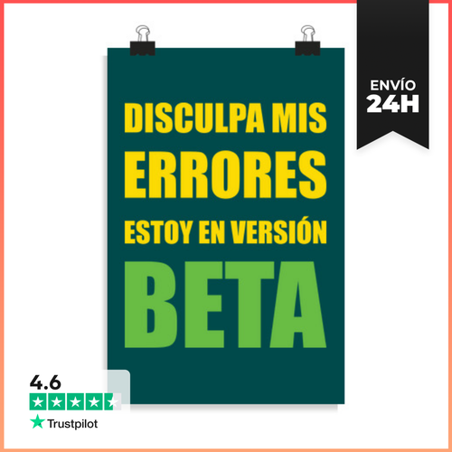 Póster Vertical Versión Beta 2 LaTostadora - latostadora.com - Modalova