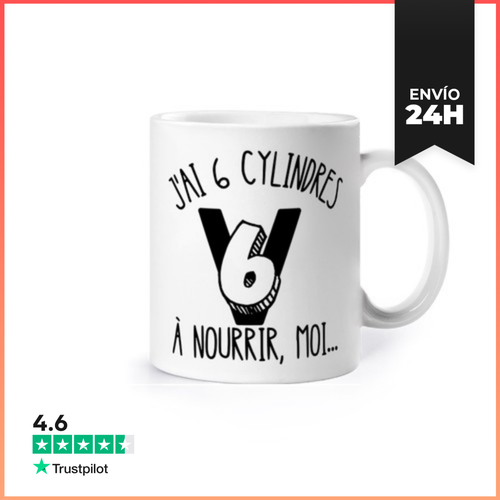 Taza 6 Cilindros Para Alimentar LaTostadora - latostadora.com - Modalova
