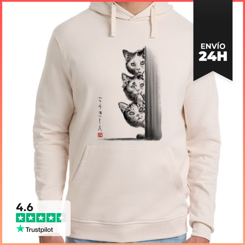 Sudadera Unisex Con Capucha The Curious Three LaTostadora - latostadora.com - Modalova