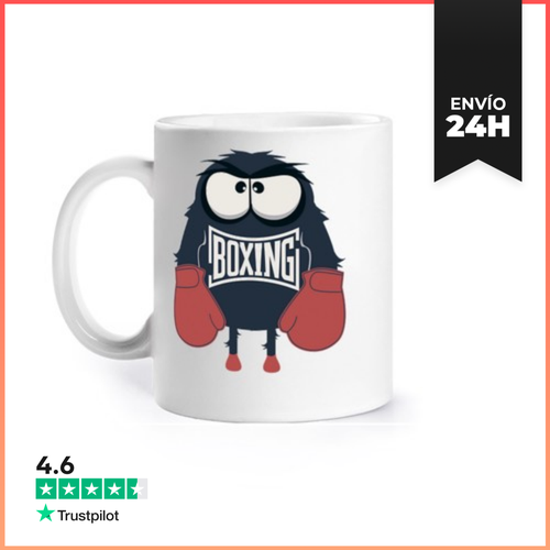 Taza Boxeador Monstruo Divertido LaTostadora - latostadora.com - Modalova