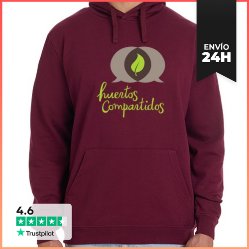 Sudadera Unisex Con Capucha Huertos Compartidos Blanco - latostadora.com - Modalova