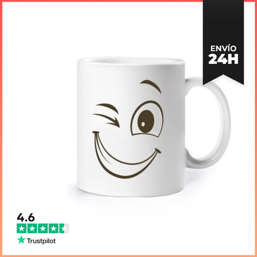 Taza Sonrisa Smile Feliz Emoticono LaTostadora - latostadora.com - Modalova