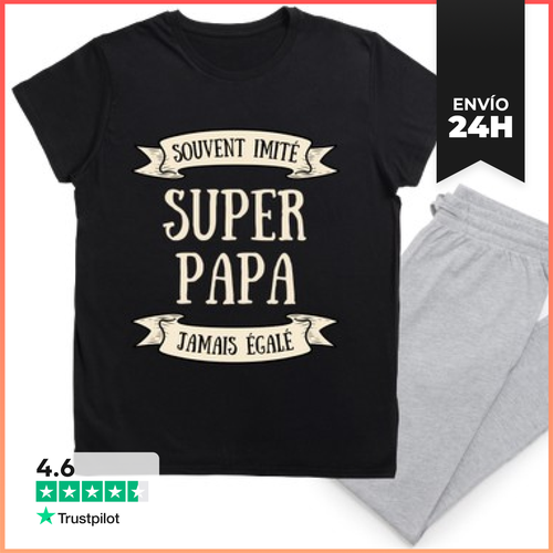Pijama Súper Papá Humor Día Del Padre Padre LaTostadora - latostadora.com - Modalova