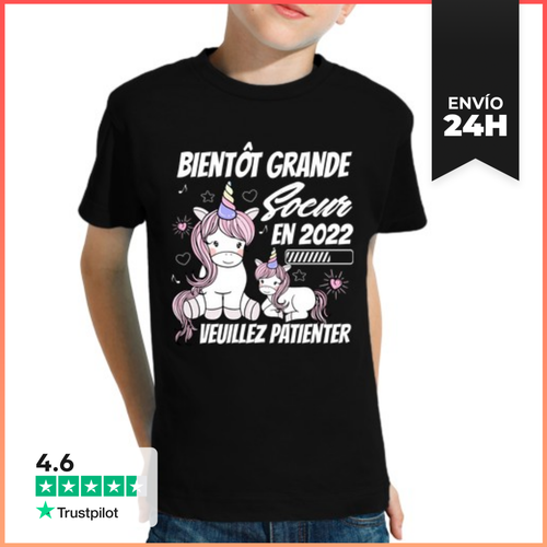 Camiseta Clásica Para Niños Pronto La Hermana Mayor En 2022 - latostadora.com - Modalova
