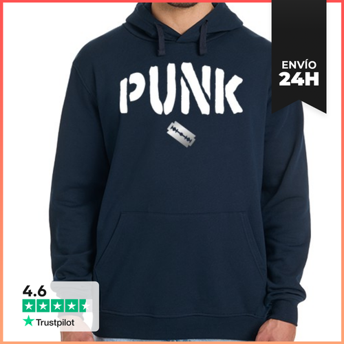 Sudadera Unisex Con Capucha Punk LaTostadora - latostadora.com - Modalova