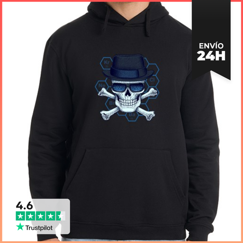 Sudadera Unisex Con Capucha Heisenberg Head - Jersey Hombre - latostadora.com - Modalova