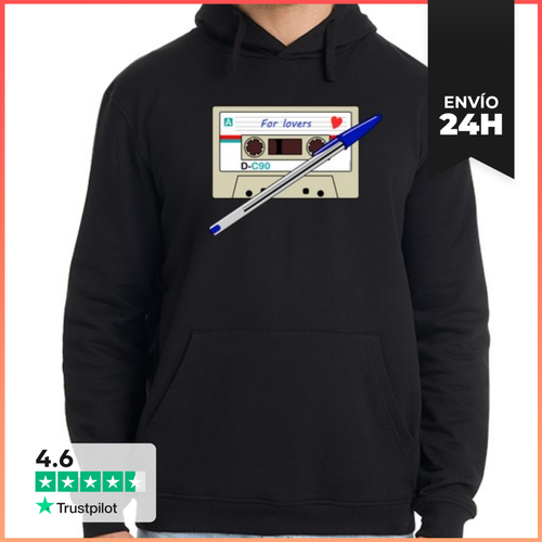 Sudadera Unisex Con Capucha Casete Y Boli LaTostadora - latostadora.com - Modalova