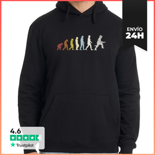 Sudadera Unisex Con Capucha Bombero Bombero Evolución LaTostadora - latostadora.com - Modalova