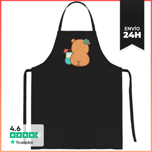 Delantal Nalgas De Capibara LaTostadora - latostadora.com - Modalova