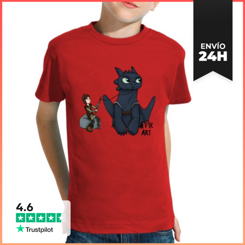 Camiseta Clásica Para Niños Desdentao Hambriento 3 LaTostadora - latostadora.com - Modalova
