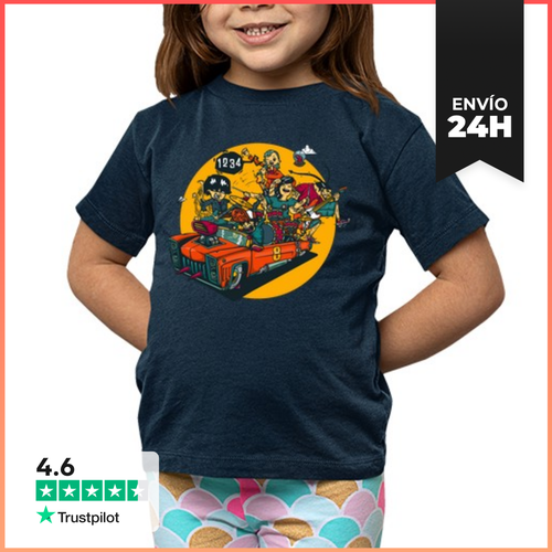 Camiseta Clásica Para Niños Rock Car LaTostadora - latostadora.com - Modalova