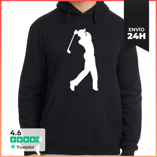 Sudadera Unisex Con Capucha Jugador De Golf LaTostadora - latostadora.com - Modalova