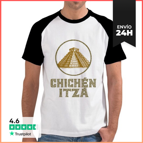 Camiseta Hombre, Estilo Béisbol Chichén Itzá LaTostadora - latostadora.com - Modalova