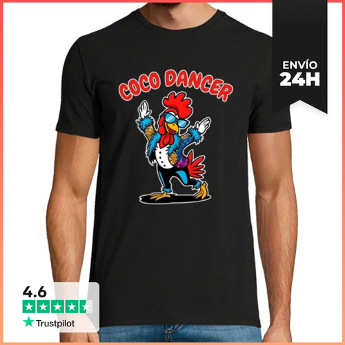 Camiseta Hombre Clásica Bailarín De Coco LaTostadora - latostadora.com - Modalova
