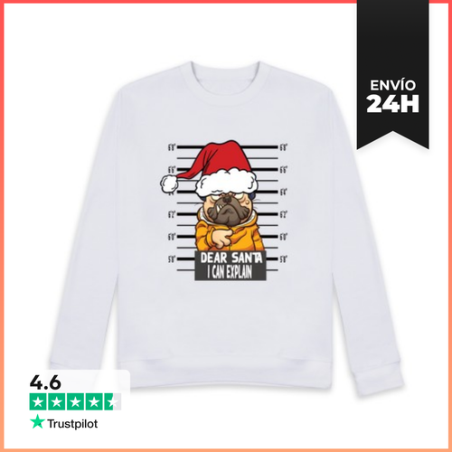 Sudadera Unisex Querido Santa Puedo Explicar LaTostadora - latostadora.com - Modalova