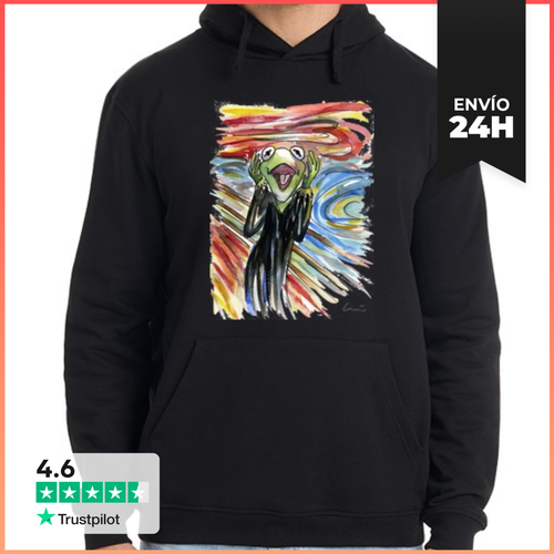 Sudadera Unisex Con Capucha El Grito De Gustavo LaTostadora - latostadora.com - Modalova