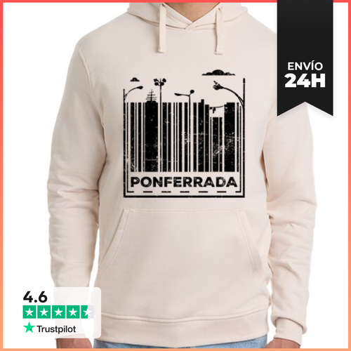Sudadera Unisex Con Capucha Ponferrada LaTostadora - latostadora.com - Modalova