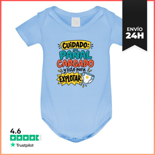 Body Bebé Cuidado Pañal Cargado LaTostadora - latostadora.com - Modalova