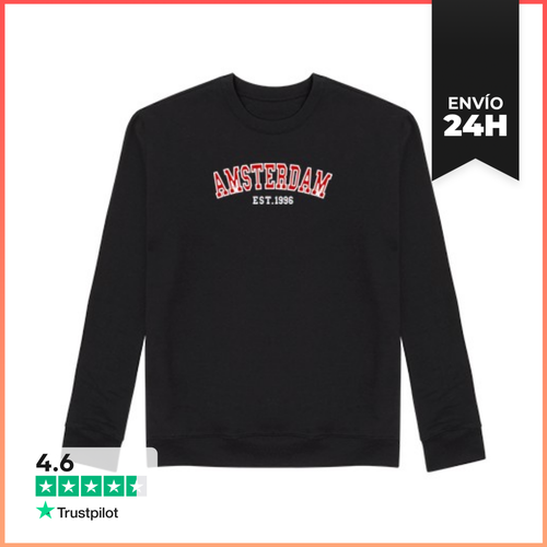 Sudadera Unisex Ámsterdam Est 1996 LaTostadora - latostadora.com - Modalova