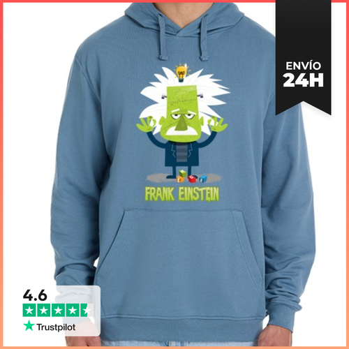Sudadera Unisex Con Capucha Frank Einstein LaTostadora - latostadora.com - Modalova
