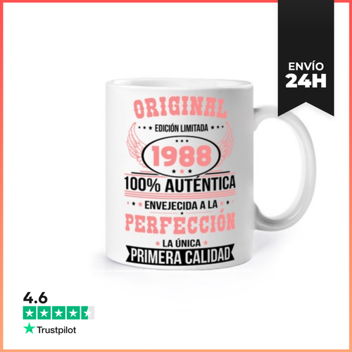 Taza 35 Años - Original 1988 - La Unica LaTostadora - latostadora.com - Modalova