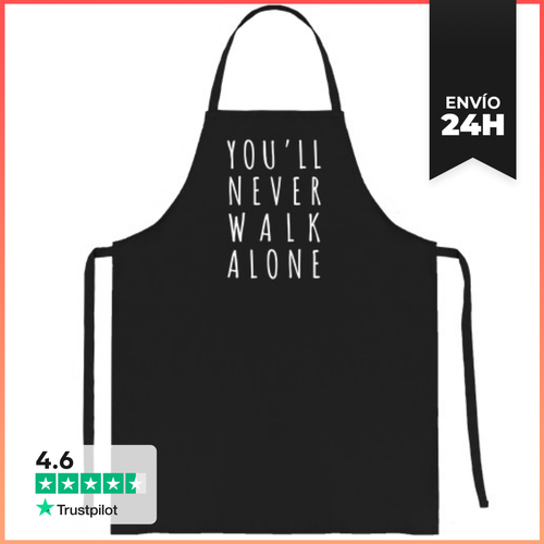 Delantal You Never Walk Alone LaTostadora - latostadora.com - Modalova