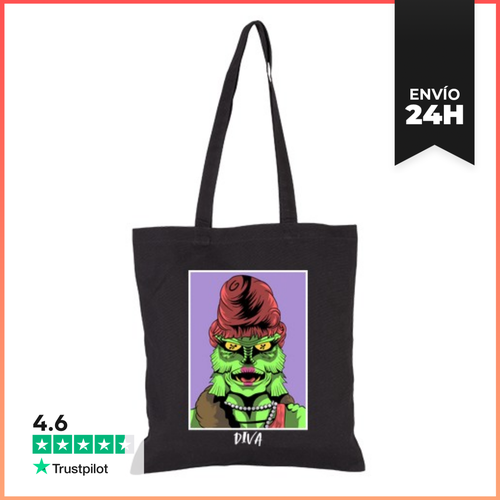 Bolsa De Tela Monstruo Diva LaTostadora - latostadora.com - Modalova