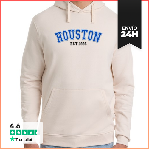 Sudadera Unisex Con Capucha Houston Est 1986 LaTostadora - latostadora.com - Modalova