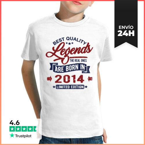 Camiseta Clásica Para Niños Leyenda De 2014 LaTostadora - latostadora.com - Modalova