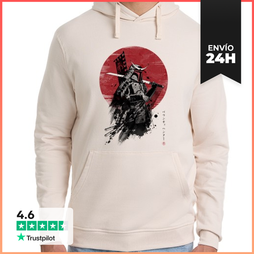 Sudadera Unisex Con Capucha Mandalorian Samurai LaTostadora - latostadora.com - Modalova