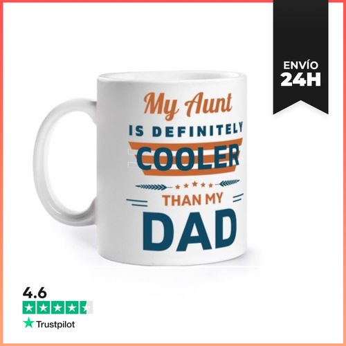 Taza Mi Tía Definitivamente Es Más Genial Que Mi Papá LaTostadora - latostadora.com - Modalova