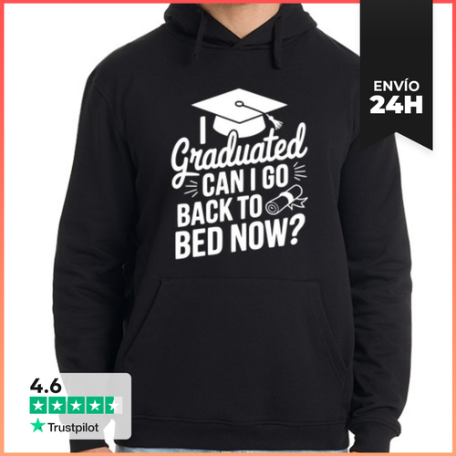 Sudadera Unisex Con Capucha Cita Divertida De Graduación Graduado - latostadora.com - Modalova