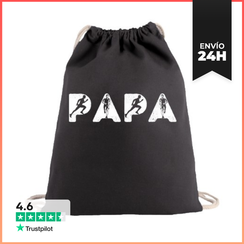 Mochila Saco Con Cuerdas Papá Corriendo Humor Jogging Regalo - latostadora.com - Modalova