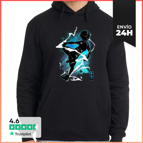 Sudadera Unisex Con Capucha Killua Cósmico LaTostadora - latostadora.com - Modalova