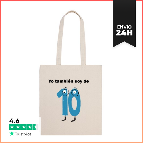 Bolsa De Tela Yo También Soy De 10. LaTostadora - latostadora.com - Modalova