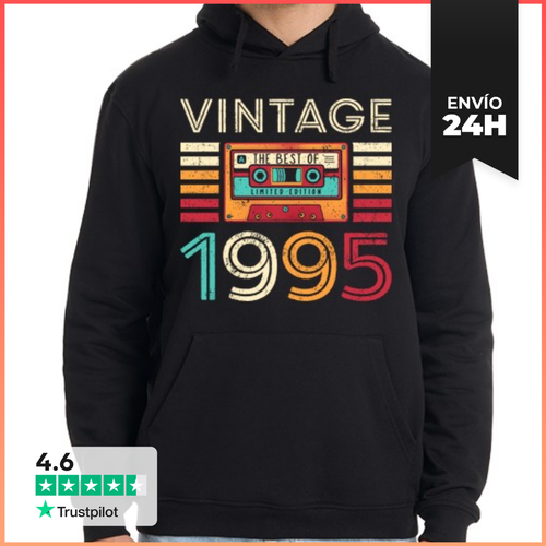 Sudadera Unisex Con Capucha Vintage 1995 LaTostadora - latostadora.com - Modalova