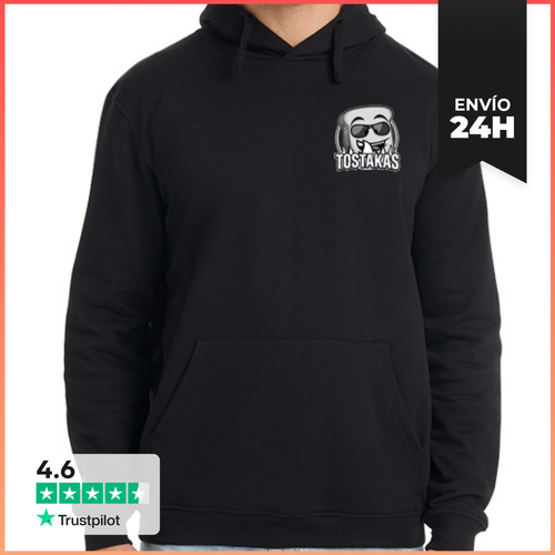 Sudadera Unisex Con Capucha SUD. TOSTAKAS ByN PEQUEÑO LaTostadora - latostadora.com - Modalova