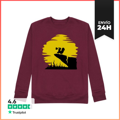 Sudadera Unisex Ice Age King LaTostadora - latostadora.com - Modalova