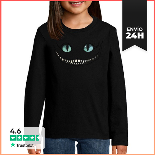 Camiseta Manga Larga Para Niños Cheshire LaTostadora - latostadora.com - Modalova