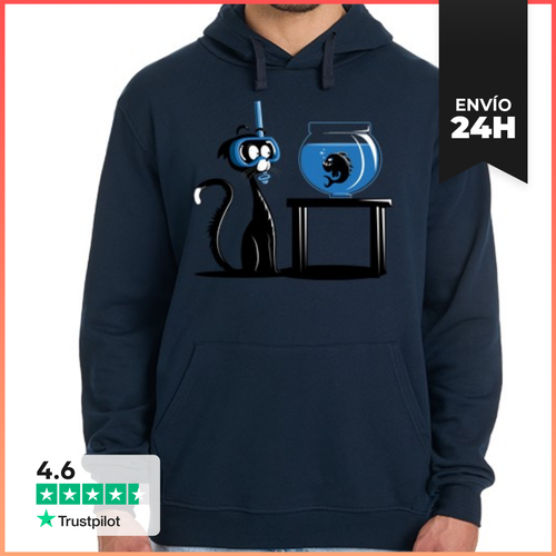 Sudadera Unisex Con Capucha Buceo Extremo LaTostadora - latostadora.com - Modalova
