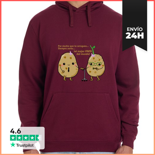 Sudadera Unisex Con Capucha Por Mucho Que Te Arrugues... Siempre - latostadora.com - Modalova