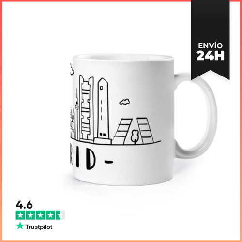 Taza Ciudad Madrid LaTostadora - latostadora.com - Modalova