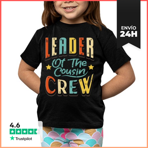 Camiseta Clásica Para Niños Líder De La Tripulación De Primos - latostadora.com - Modalova