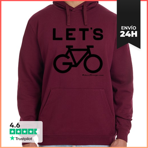Sudadera Unisex Con Capucha Lets Go LaTostadora - latostadora.com - Modalova