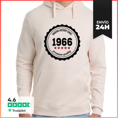 Sudadera Unisex Con Capucha Making History Since 1966 LaTostadora - latostadora.com - Modalova