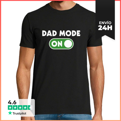 Camiseta Hombre Clásica DAD MODE ON LaTostadora - latostadora.com - Modalova