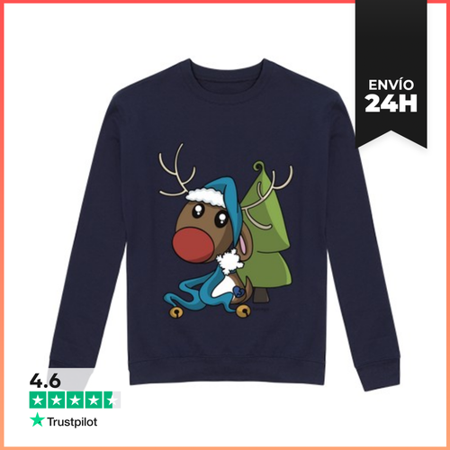 Sudadera Unisex Reno De Navidad LaTostadora - latostadora.com - Modalova