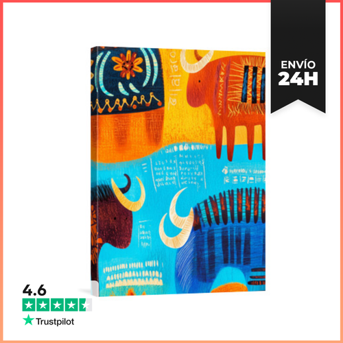 Lienzo Vertical Himalaya Folk 12 LaTostadora - latostadora.com - Modalova