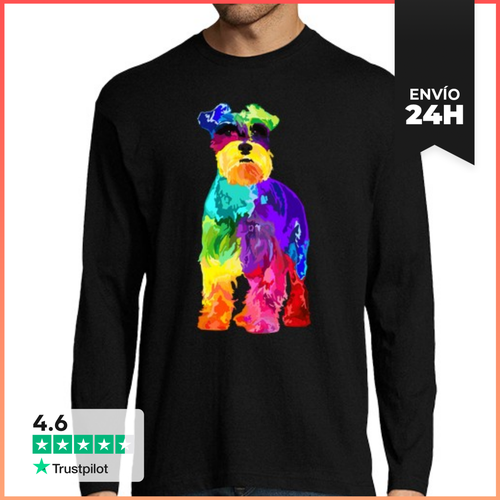 Camiseta Hombre Manga Larga Regalos Para Amantes De Los Perros - latostadora.com - Modalova