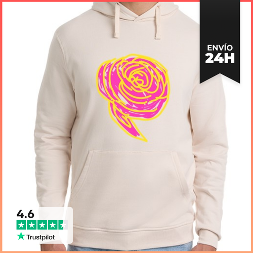 Sudadera Unisex Con Capucha Ranúnculo LaTostadora - latostadora.com - Modalova